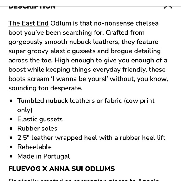 John Fluevog Anna Sui Sz 9 - Picture 5 of 5